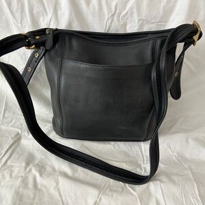 Coach Black Leather Handbag